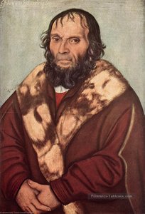 Portrait Of Dr. J. Scheyring — Lucas Cranach The Elder
