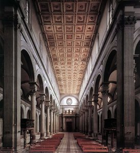 The Nave Of The Church — Filippo Brunelleschi