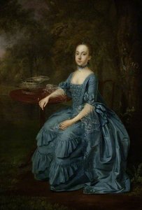 Lady Milner (née Miss Mordaunt) — Arthur Devis