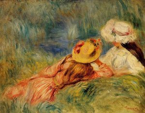 Fiatal Nők A Vízparton — Pierre-auguste Renoir