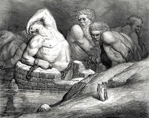Η Κόλαση, Καντόν 31, Στίχοι 82-84. «αυτός Ο Υπερήφανε Θα Δοκιμάσει Τη Δύναμή Του Ενάντια Στην Παντοδύναμη Ζευγαρά.» — Γουσταβός Δόρης