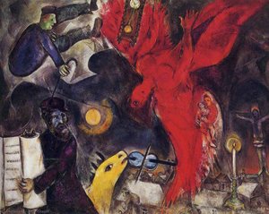 El Ángel Cautivo — Marc Chagall