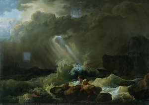 A Shipwreck — Philip James De Loutherbourg