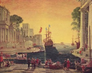 Ulysses Returning Chryseis To Her Father — Claude Lorrain (claude Gellée)