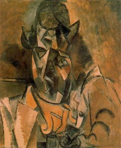 Porträt Von Georges Braque — Pablo Picasso