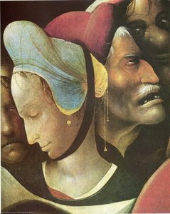 The Carrying Of The Cross, Christ And St. Veronica — Hieronymus Bosch