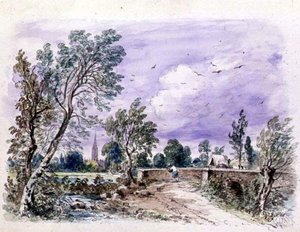 Le Pont De Milford — John Constable