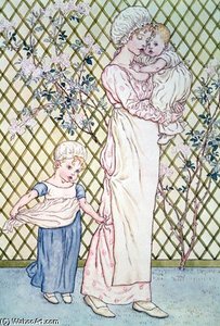 Mother And Child — Kate Greenaway
