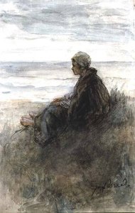 Girl On The Dunes - — Jozef Israëls