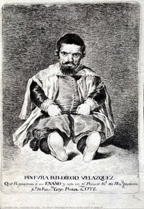 Il Nano Sebastián Morra Alla Corte Di Filippo Iv — Francisco José De Goya Y Lucientes