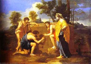 Los Pastores De Arcadia — Nicolás Poussin