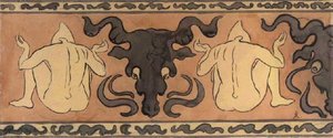 Frise Aux Lutins Et Bucranes — Paul Elie Ranson