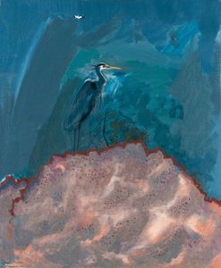 Great Blue Heron — David Alan Redpath Michie