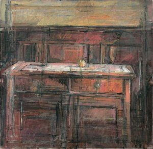 Still Life With An Apple — Alberto Đakometi