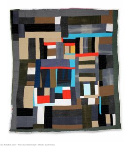 Blocks And Strips — Mary Lee Bendolph