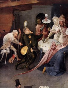 Dreifaltigkeitstableau Der Versuchung Des Heiligen Antonius (detail) — Hieronymus Bosch