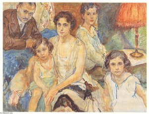 The Family Doctor János Plesch — Max Slevogt