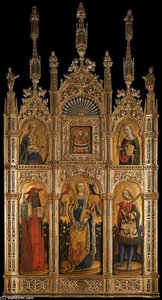 Santa Sabina Polyptych — Antonio Vivarini