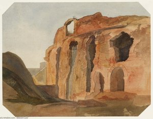The Baths Of Trajan — Edward Lear