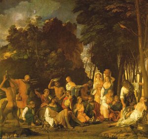 Il Banchetto Degli Dei, Ng — Giovanni Bellini