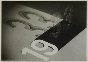 1933 (photo-sculptural Advertising Project) — Franz Ehrlich