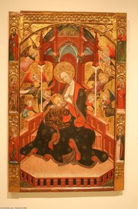 Virgin Feeding The Child. By Ramon De Mur — Ramon De Mur