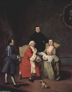 Conversation In The Family — Pietro Longhi