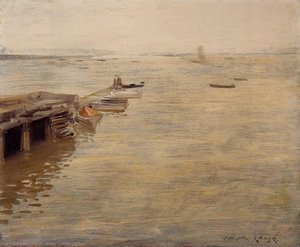 Litorale (conosciuto Anche Come Una Giornata Grigia) — William Merritt Chase