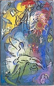 La Création De L'homme — Marc Chagall