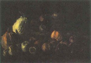 Still Life Z Koszem Jabłek I Dwoma Dyniami — Vincent Willem Van Gogh