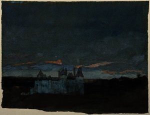 Château Langeais, Touraine — Arthur B. Davies
