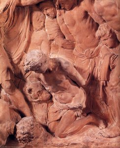 The Judgment Of Brutus: Justice (detail) — Artus I Quellinus