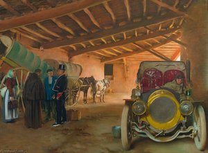 La Cochera (the Coach House) — Ramon Casas I Carbó