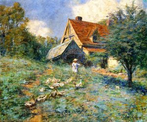 The Mountain Cottage — Frederick Mccubbin