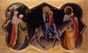 The Flight Into Egypt — Lorenzo Monaco