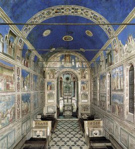 La Chapelle Vue De L'entrée — Giotto Di Bondone