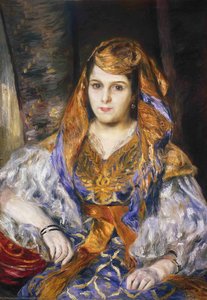 Madame Stora In Algerian Dress — Pierre-auguste Renoir