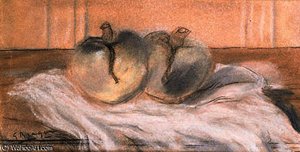 Still Life S Jablky 2 — Georges Braque