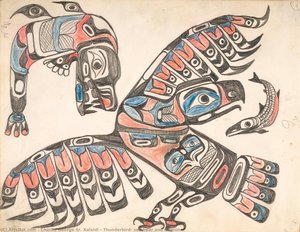 Thunderbird, Sea Bear And Salmon — 찰리 조지 Sr. 잘크시디