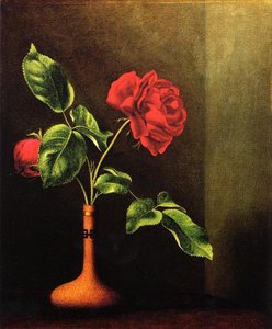 Still Life With Rose — Martin Johnson Heade