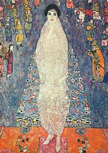 Elisabeth Bachofen-Echt portréta Könyvtárában található Gustav Klimt alkotása. Egy lenyűgöző Art Nouveau művészettörténeti darab, mely hatalmas aranyozással és bonyolult díszítőelemekkel ünnepli az női szépséget. Fedezd fel Klimt ikonikus stílusát itt: Al