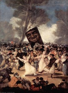 I Comici Del Venditore — Francisco José De Goya Y Lucientes