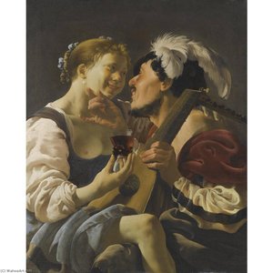 Lovers — Hendrick Terbrugghen