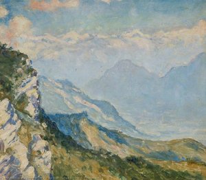 View From Campo Dei Fiori, Varese, Italy — Edgar Wood