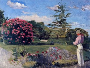 The Little Gardener — Frédéric Bazille