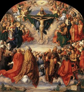La Adoración De La Trinidad — Albrecht Dürer