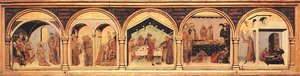 Altar Of St Louis Of Toulouse. Predella — Simone Martini