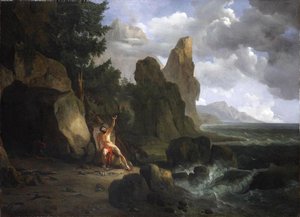 Philoctète Blessé Sur L'île De Lemnos — Jean Charles Joseph Rémond