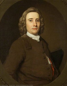 Portrait Of An Unknown Man In Brown — George Beare