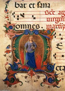 St Agnes — Zanobi Strozzi